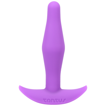 Tantus Silicone Little Flirt Butt Plug - Purple Haze