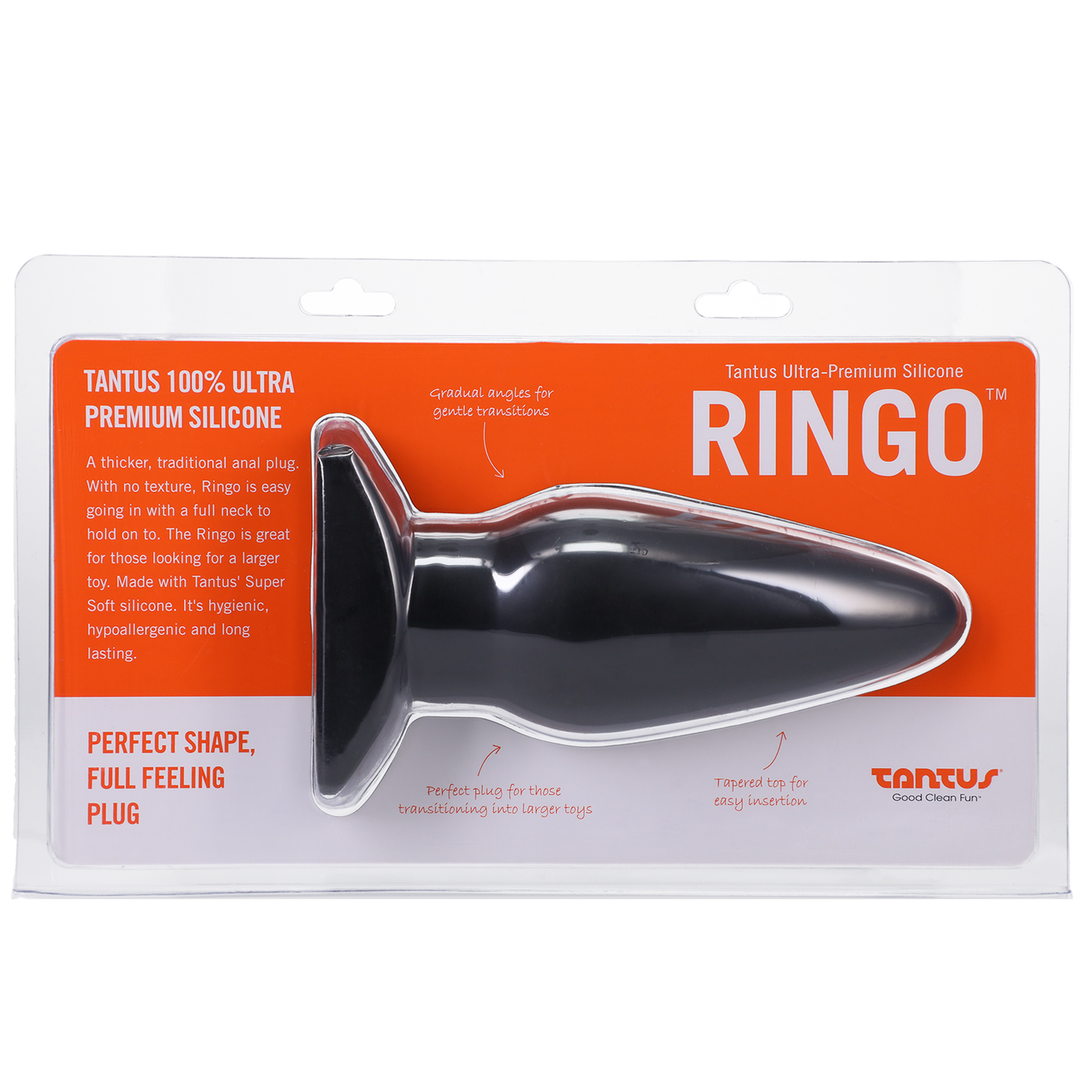 Tantus Ringo Silicone Butt Plug