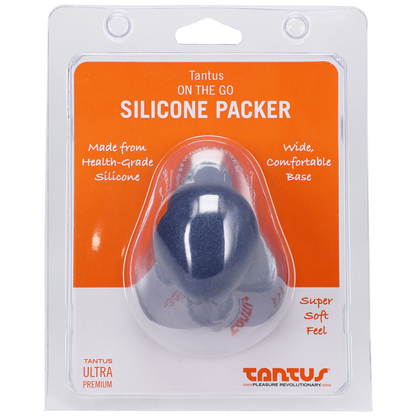 Tantus On The Go Silicone Packer - Sapphire