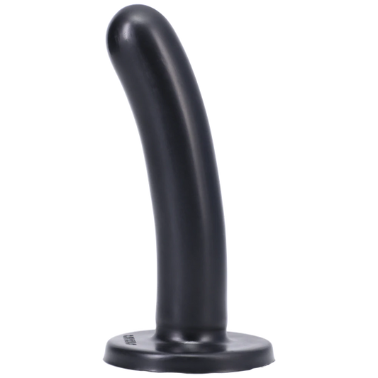 Tantus Silk Medium Dildo Onyx Firm