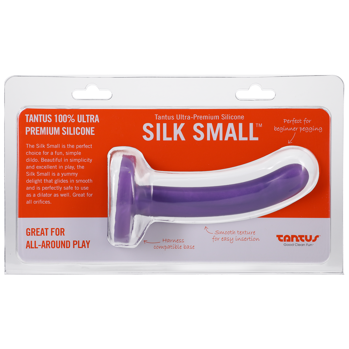 Tantus Silk Small Dildo Lavender Firm