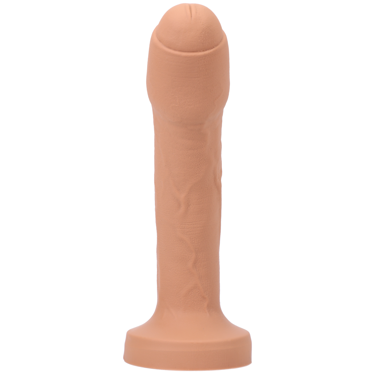 Tantus Silicone Uncut 2 O2 Dual Density Dildo Honey