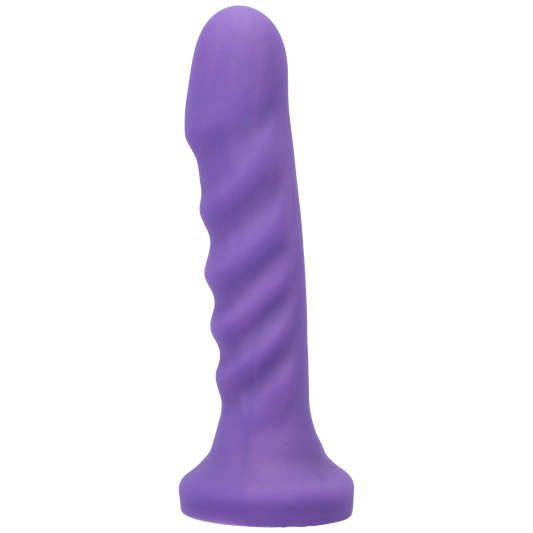 Tantus Silicone Echo Silicone Vibrator - Midnight Purple