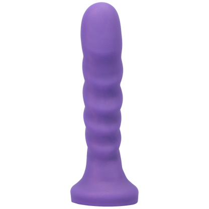 Tantus Silicone Echo Silicone Vibrator - Midnight Purple