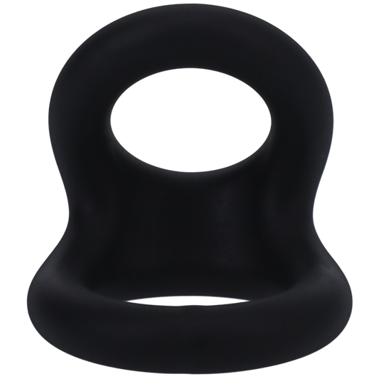 Tantus Uplift Silicone C-Ring Onyx