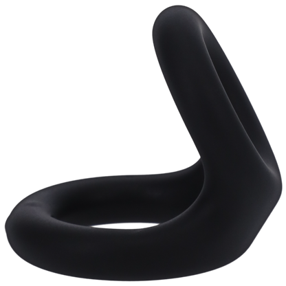 Tantus Uplift Silicone C-Ring Onyx