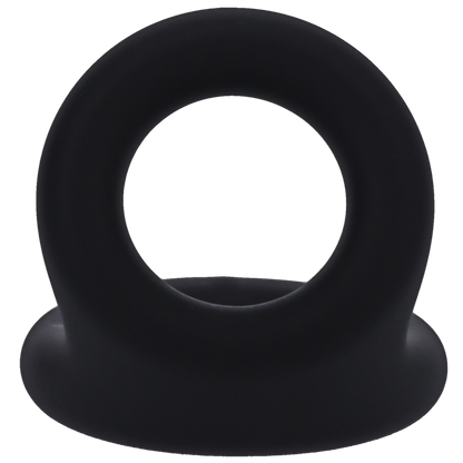 Tantus Uplift Silicone C-Ring Onyx