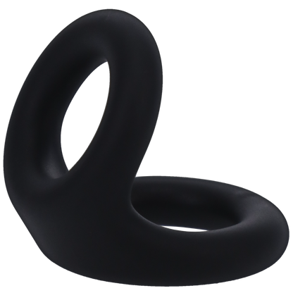 Tantus Uplift Silicone C-Ring Onyx