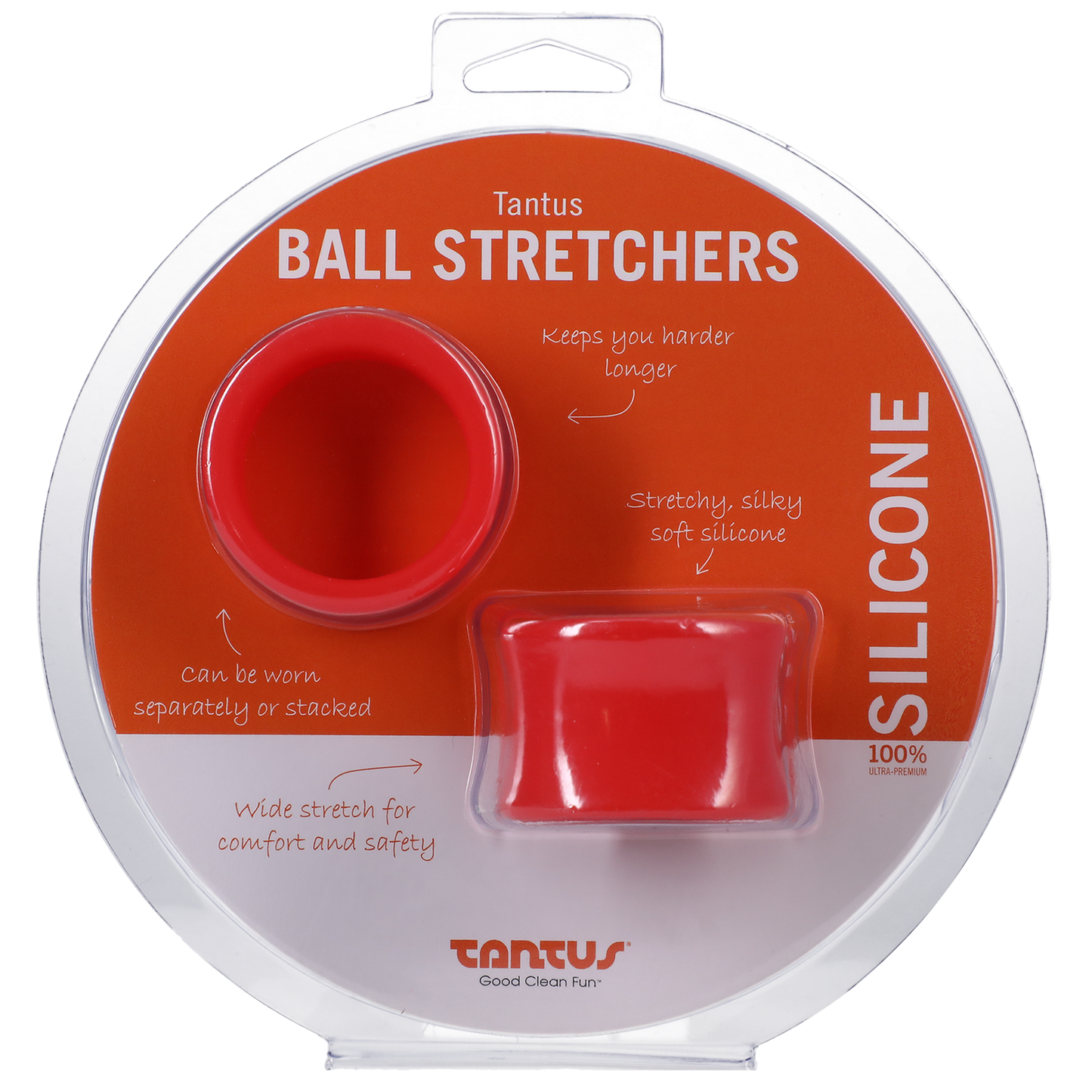 Tantus Super Soft Red Ball Stretcher Kit