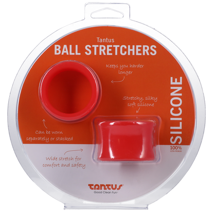 Tantus Super Soft Red Ball Stretcher Kit