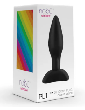 Nobu Rainbow Classic Design Silicone Anal Plug