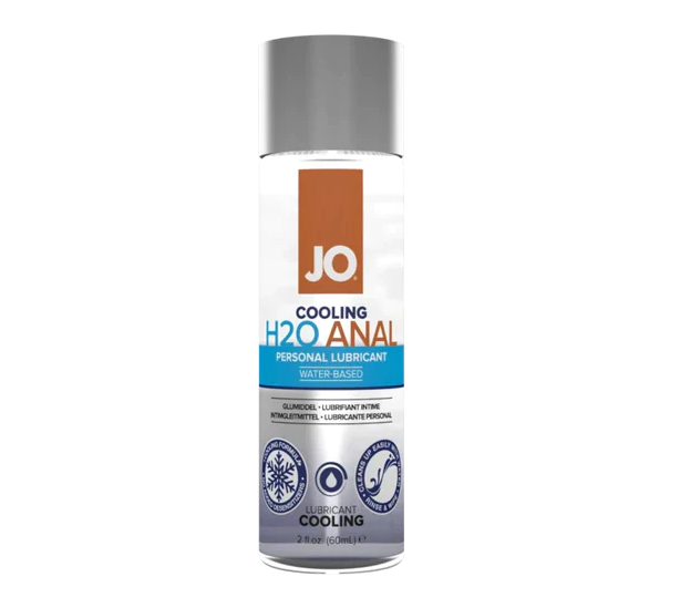 JO H2O Anal Cooling Water Based Lubricant 2 oz