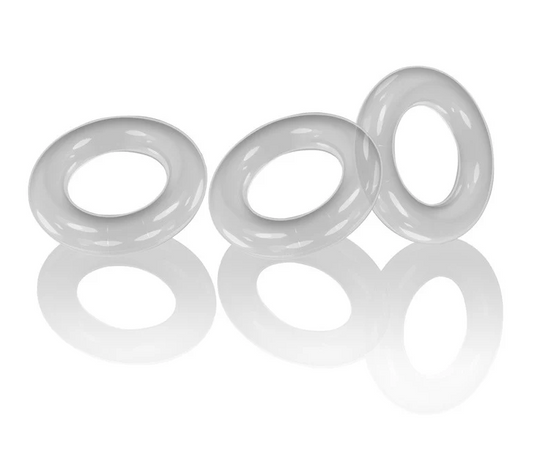 Oxballs Willy Ring 3 Pack, Clear