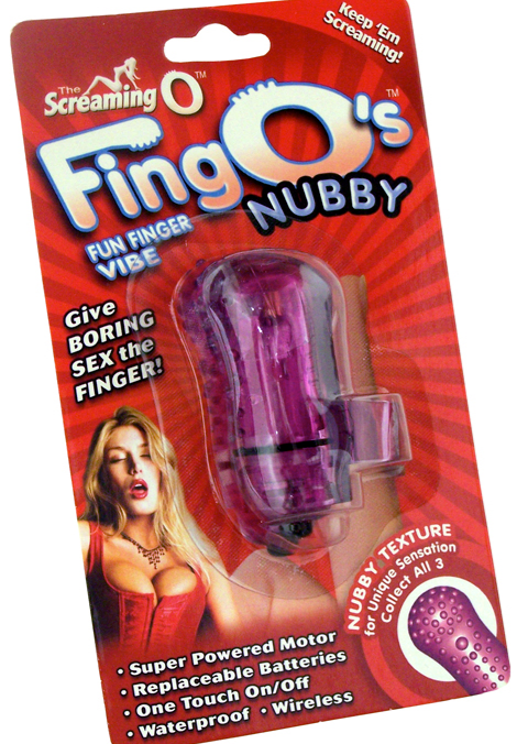 Screaming O Fing O’s Purple Nubby