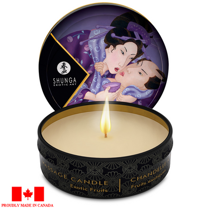 Shunga Massage Candle Exotic Fruits 1 oz