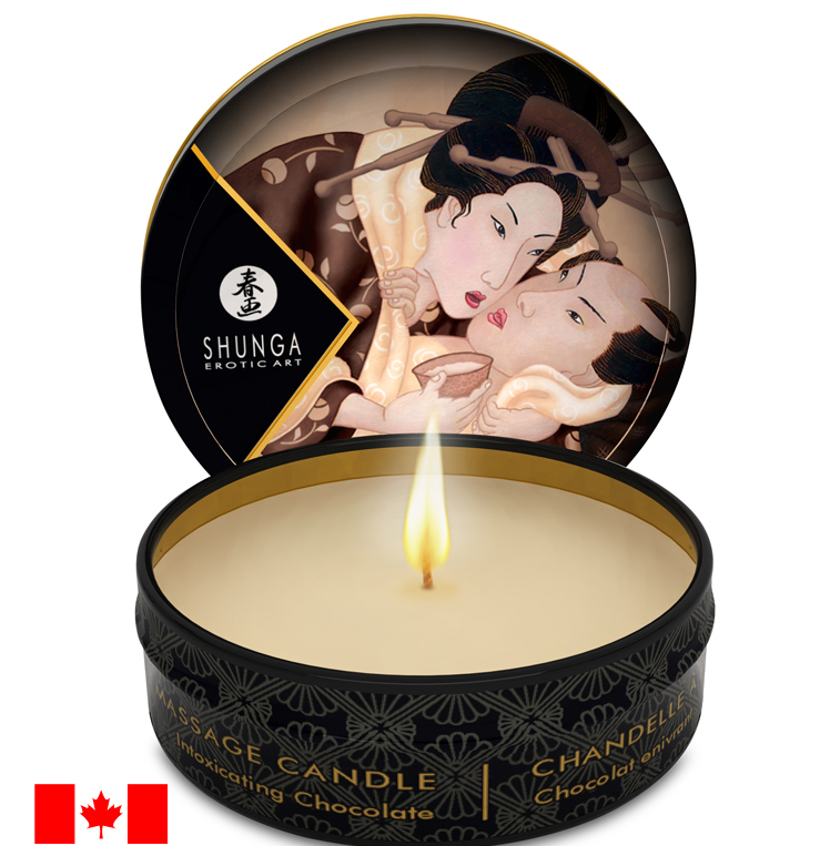 Shunga Massage Candle Chocolate 1 oz