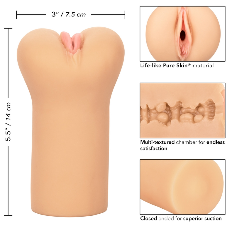 CalExotics Boundless Vulva Beige