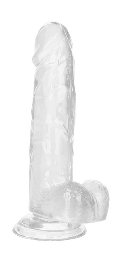 CalExotics Queen 6” Jelly Dildo Clear