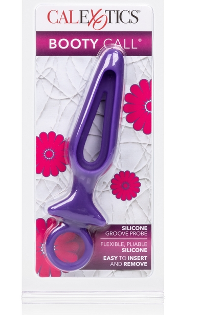 CalExotics Booty Call Silicone Groove Probe Purple