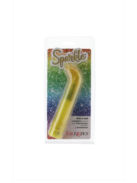 CalExotics Sparkle Mini G Vibe Yellow