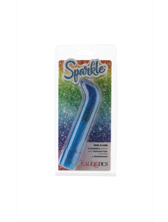 CalExotics Sparkle Mini G Vibe Blue