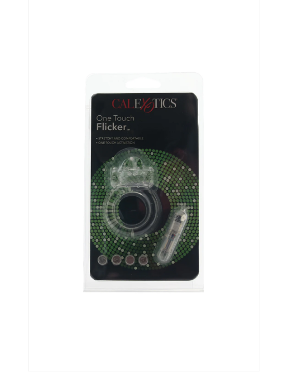 CalExotics One Touch Flicker C Ring Vibe