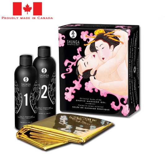 Shunga Oriental Body To Body Gel Champagne & Strawberries