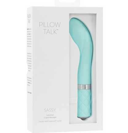 BMS Pillow Talk Sassy G-Spot Vibe Teal