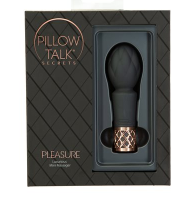 BMS Pillow Talk Secrets Pleasure Wand Black