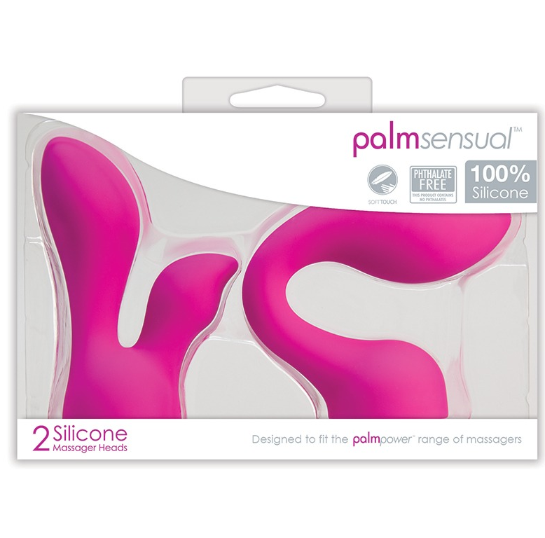 BMS Palm Sensual Attachments 2 Silicone Heads