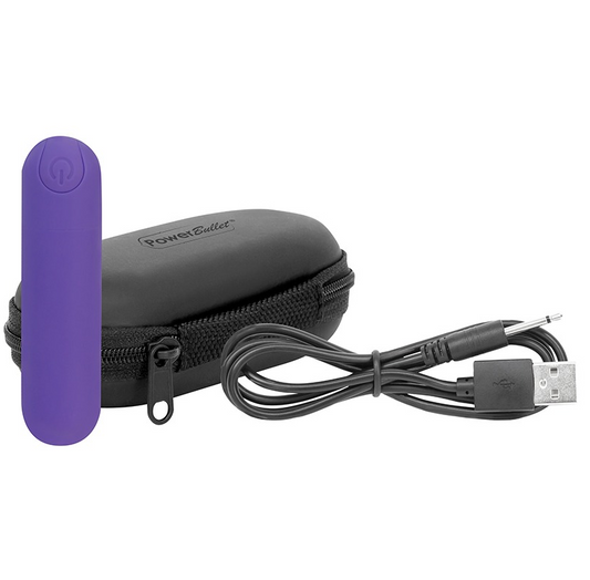 BMS Power Bullet Essential 3.5 Rechargeable Bullet Purple