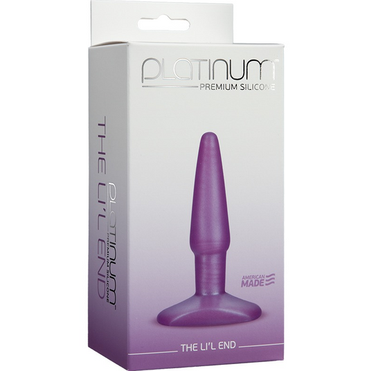 Doc Johnson Platinum Premium Silicone The Li'l End Purple