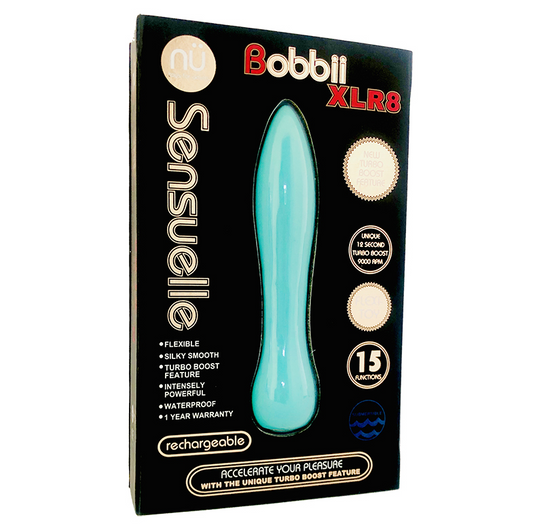 nü Sensuelle Bobbii XLR8 Electric Vibraotr Blue