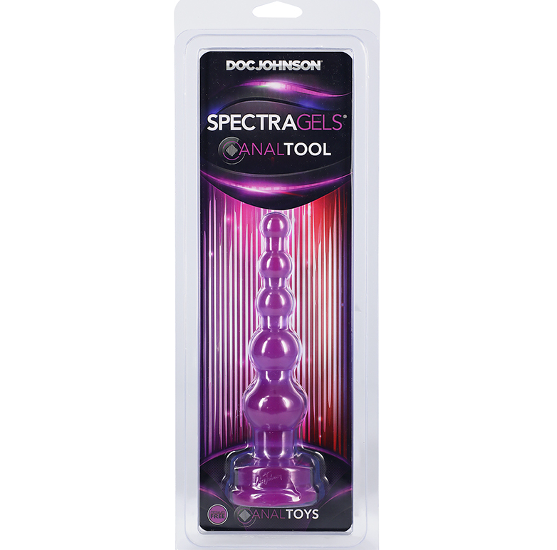 Doc Johnson Anal Tool Purple Jelly