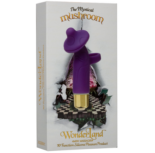 Doc Johnson Wonderland Mini Massager The Mystic Mushroom