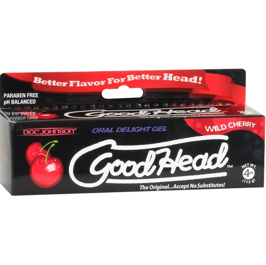 Doc Johnson Good Head Gel Cherry