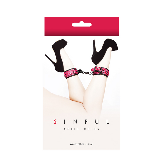 NS Sinful Ankle Cuffs Pink