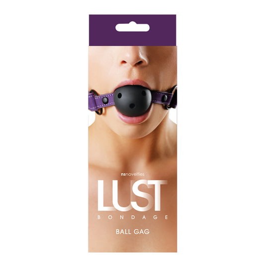 NS Lust Bondage Ball Gag Purple