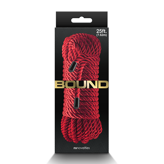 NS Bound Rope 25 Feet Red