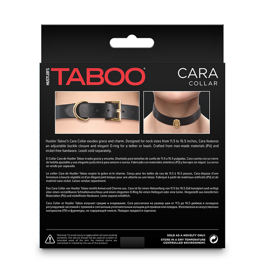 NS Hustler Taboo Collar Cara Black