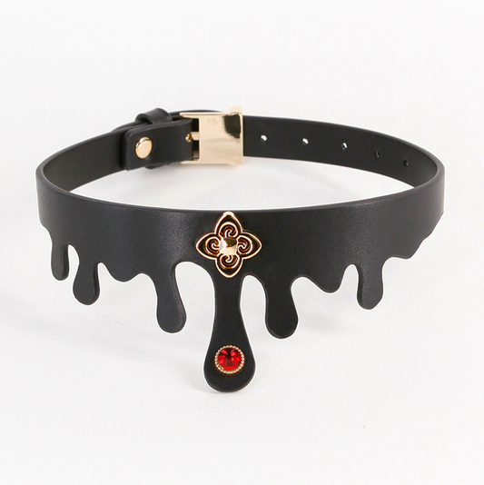 NS Hustler Taboo Collar Elvira Black