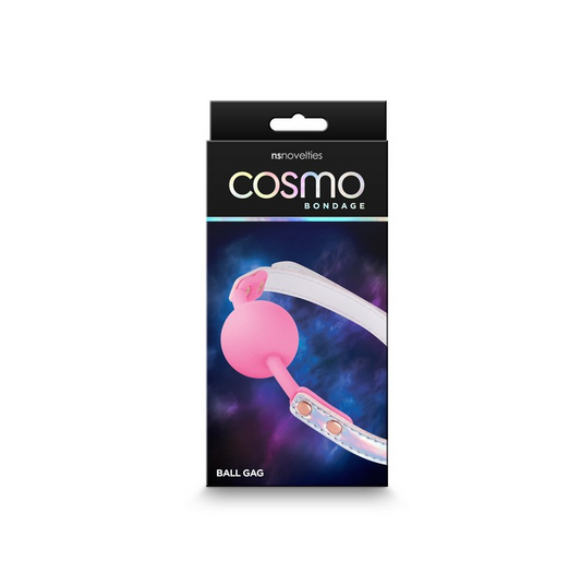 NS Cosmo Bondage Ball Gag Rainbow