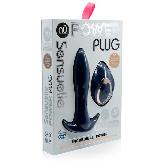 nü Sensuelle R/C Power Plug Navy Blue