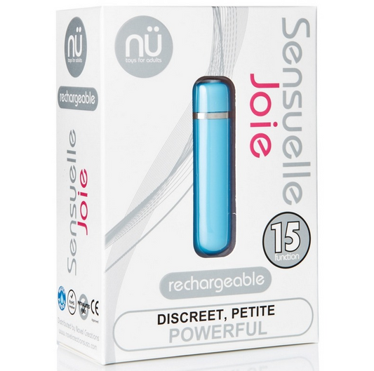 nü Sensuelle Joie Rechargeable Bullet Blue