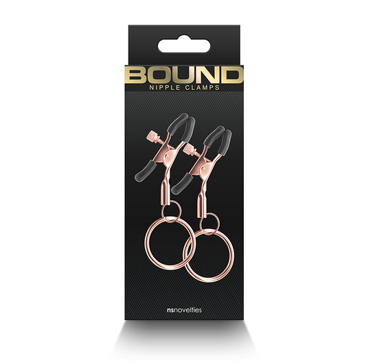 NS C2 Nipple Clamps Rose Gold