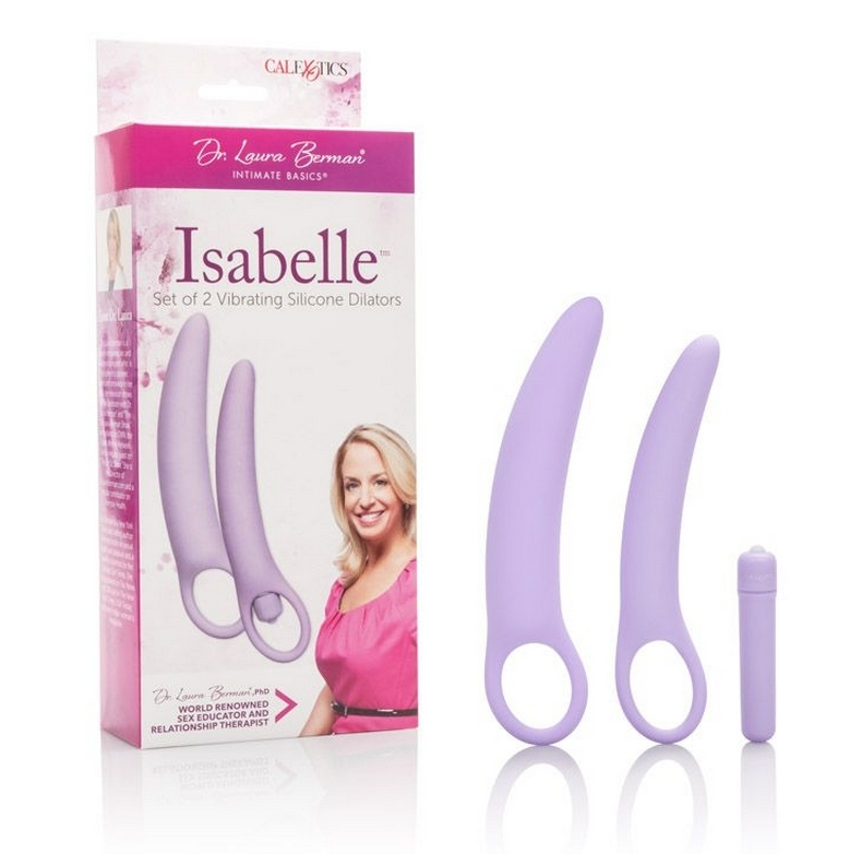 Dr. Laura Berman Isabelle Set of 2 Vibrating Silicone Dilators