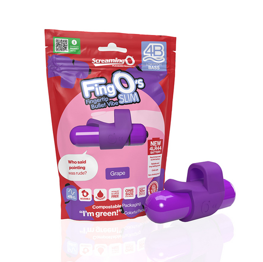 Screaming O 4B FingO Slim Grape