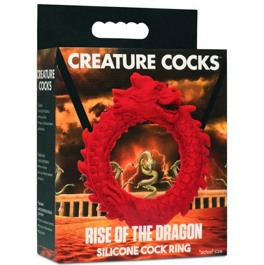 Creature Cocks Rise of the Dragon Silicone Cock Ring