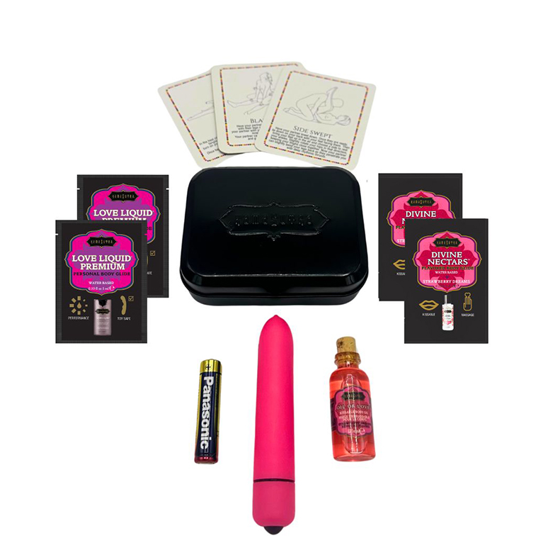 Kama Sutra Weekender Vibe Kit Strawberry