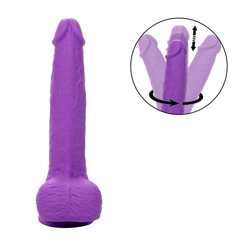 CalExotics Rechargeable Gyrating & Thrusting Silicone Studs